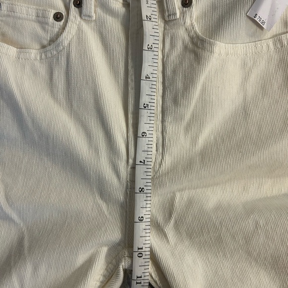 Women’s gap cigarette, high-rise, cream color, size 2 regular - Picture 8 of 9
